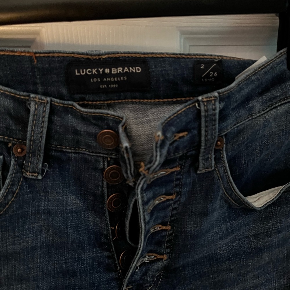 Lucky Brand jeans. Size 2 Long.